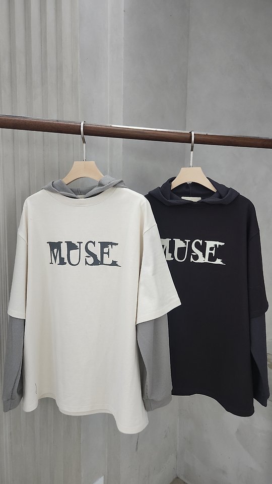 Muse Waffle Hoodie by There's for Women - view 10