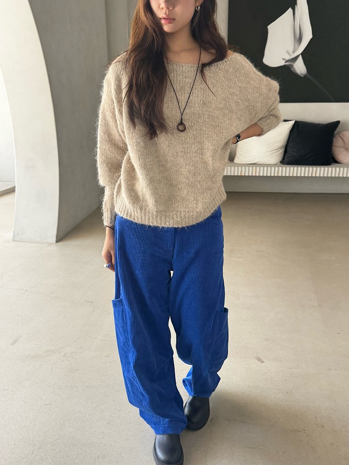 Soft V-Neck Knit by There's for Women - view 2