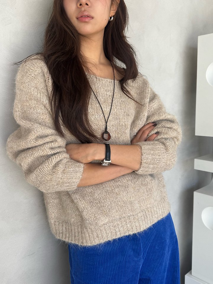 Soft V-Neck Knit by There's for Women - view 3