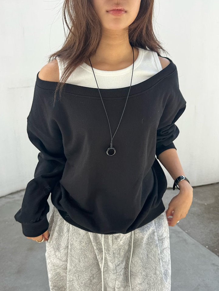 Layered Sweatshirt by There's for Women - view 1