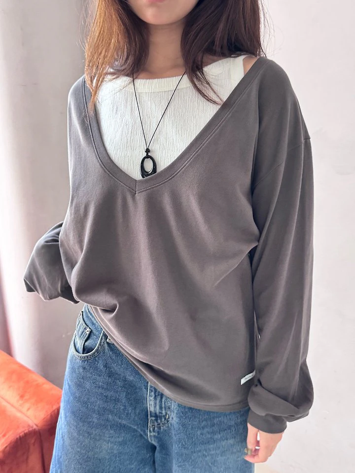 Cos V-Neck Tee by There's for Women - view 10