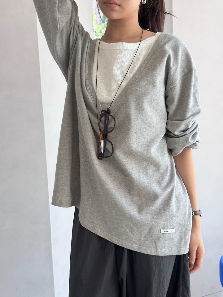 Cos V-Neck Tee by There's for Women - view 2
