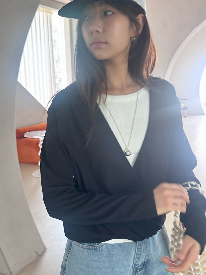 Toreta Wrap Tee by There's for Women - view 1