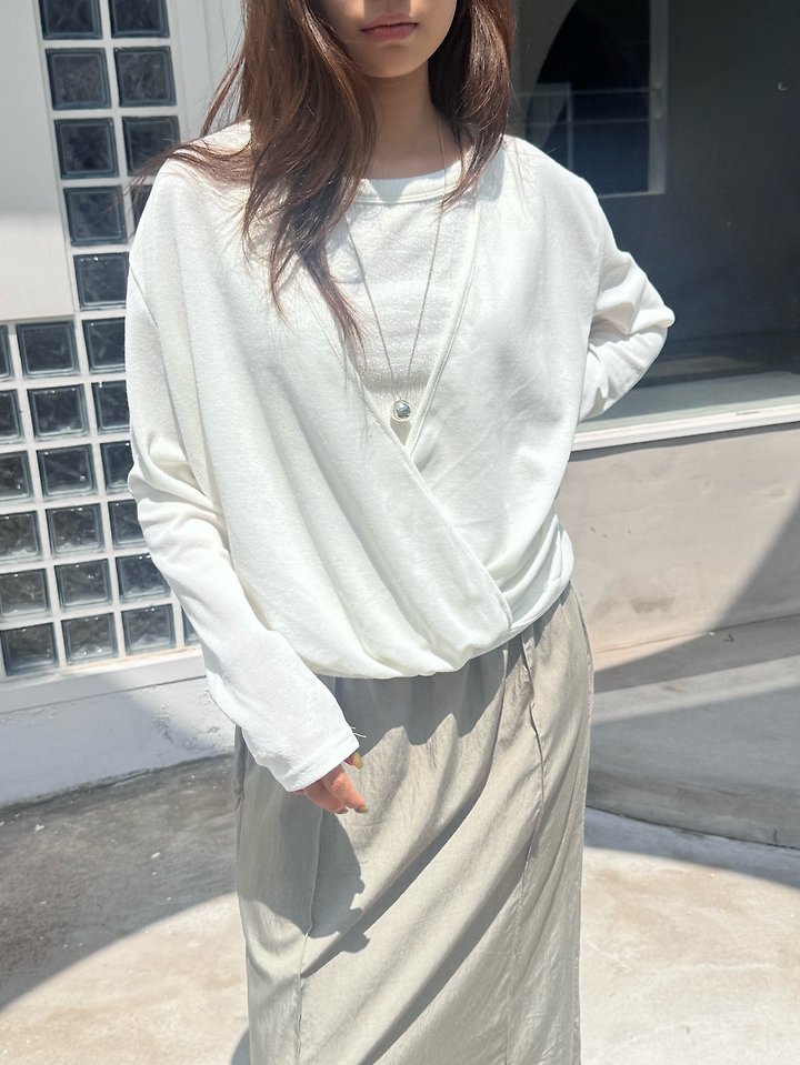 Toreta Wrap Tee by There's for Women - view 5