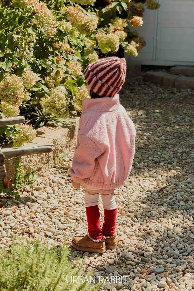 Voluminous Color Contrast Socks by Urban Rabbit for Child - view 10