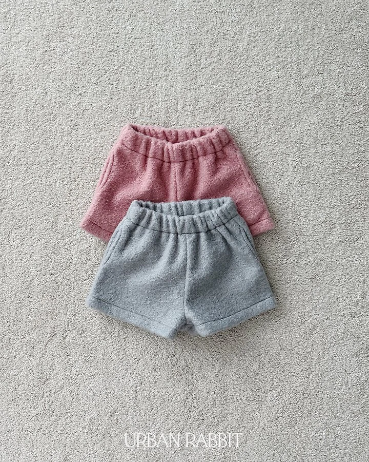 Curly Woolen Half Pants by Urban Rabbit for Child - view 1