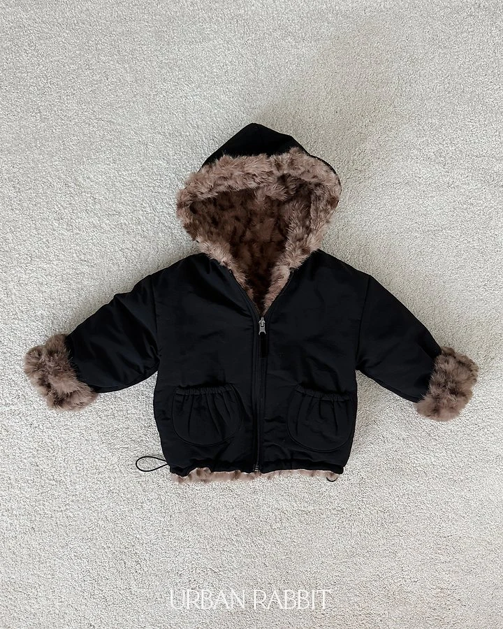 Leo Reversible Jacket by Urban Rabbit for Child - view 1