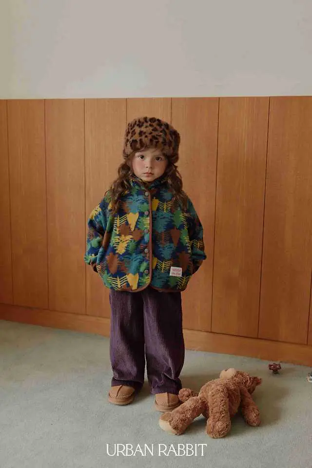 Sugar Pie Corduroy Pants by Urban Rabbit for Child - view 8