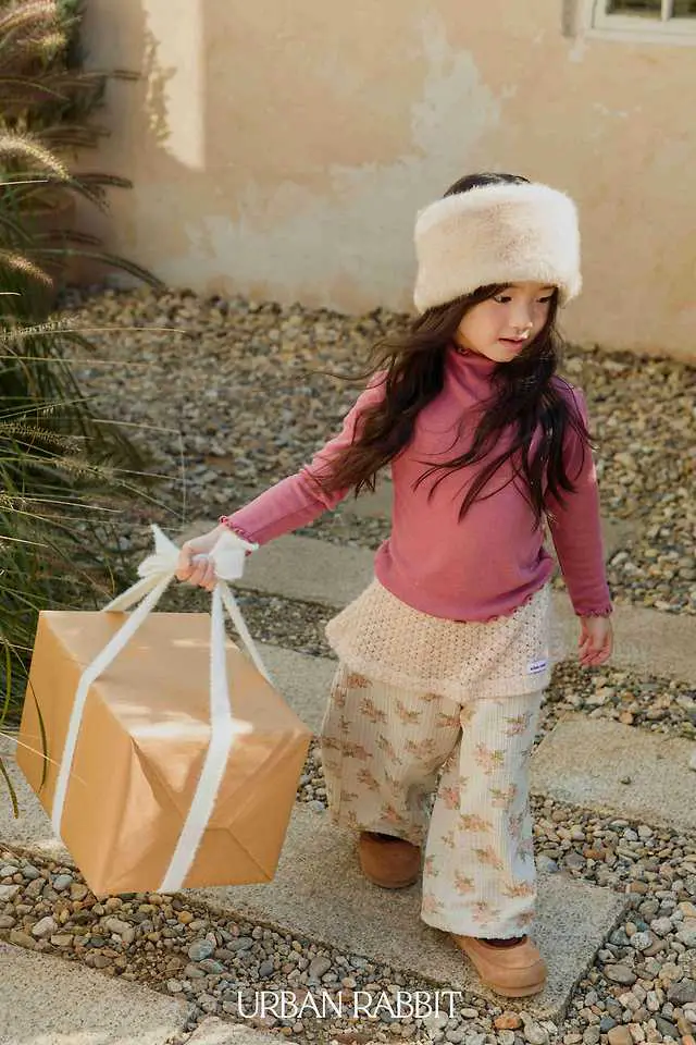 Knit Wrap Pants by Urban Rabbit for Child - view 6