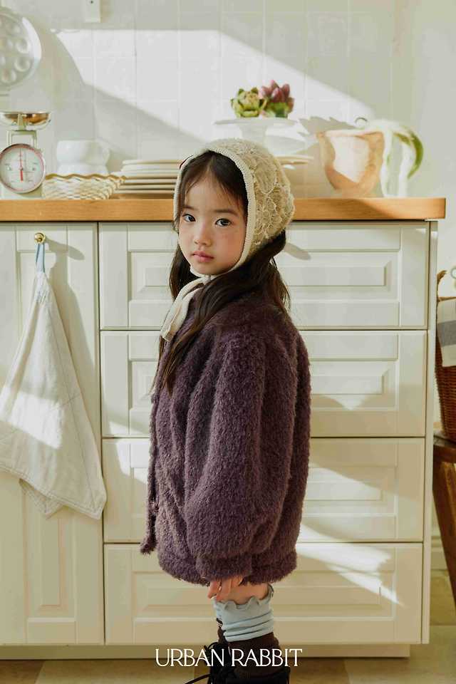 Puffer Long Cardigan by Urban Rabbit for Child - view 12