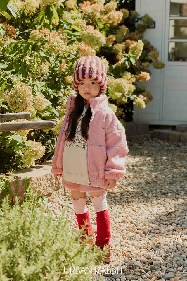 Curly Woolen Jacket by Urban Rabbit for Child - view 4