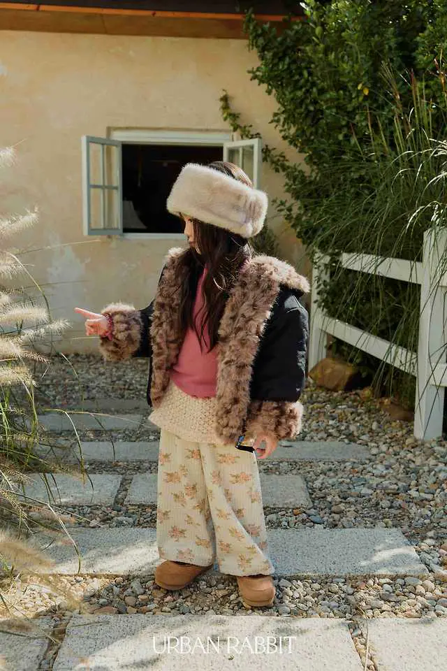 Knit Wrap Pants by Urban Rabbit for Child - view 7