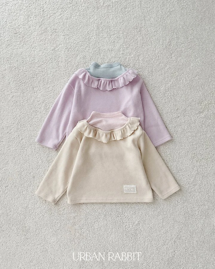 Bunny Frill Long Tee by Urban Rabbit for Child - view 1
