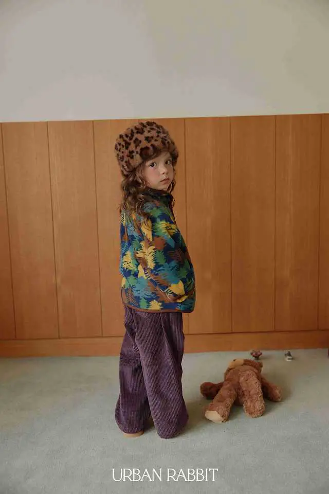 Shawl Collar Fleece Jacket by Urban Rabbit for Child - view 6