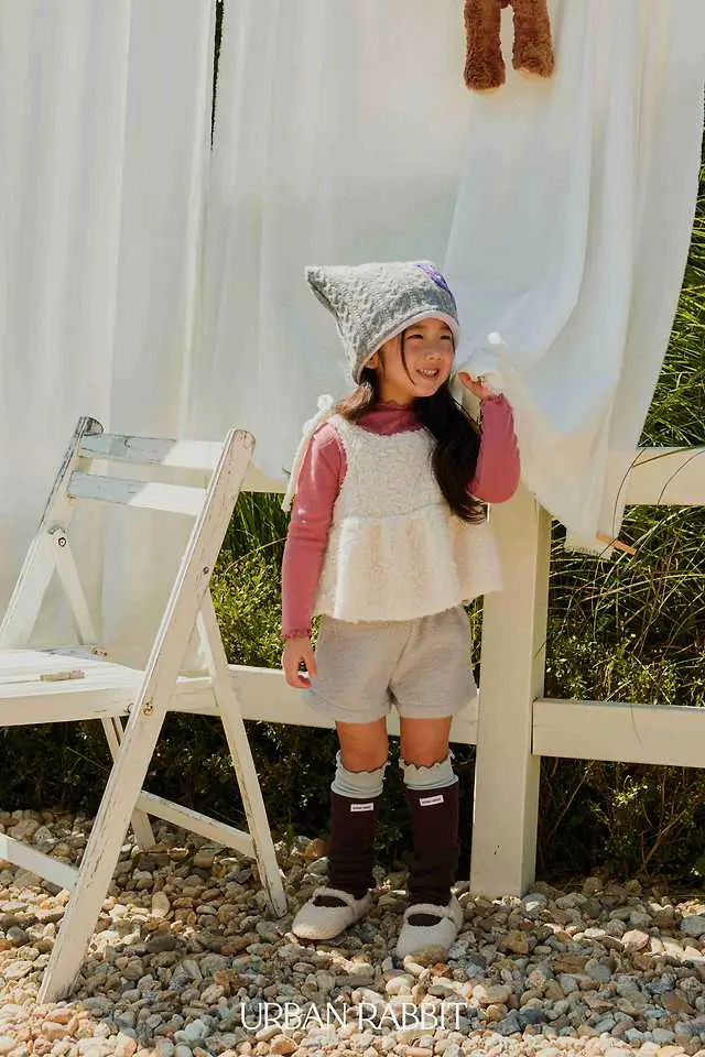 Curly Woolen Half Pants by Urban Rabbit for Child - view 6