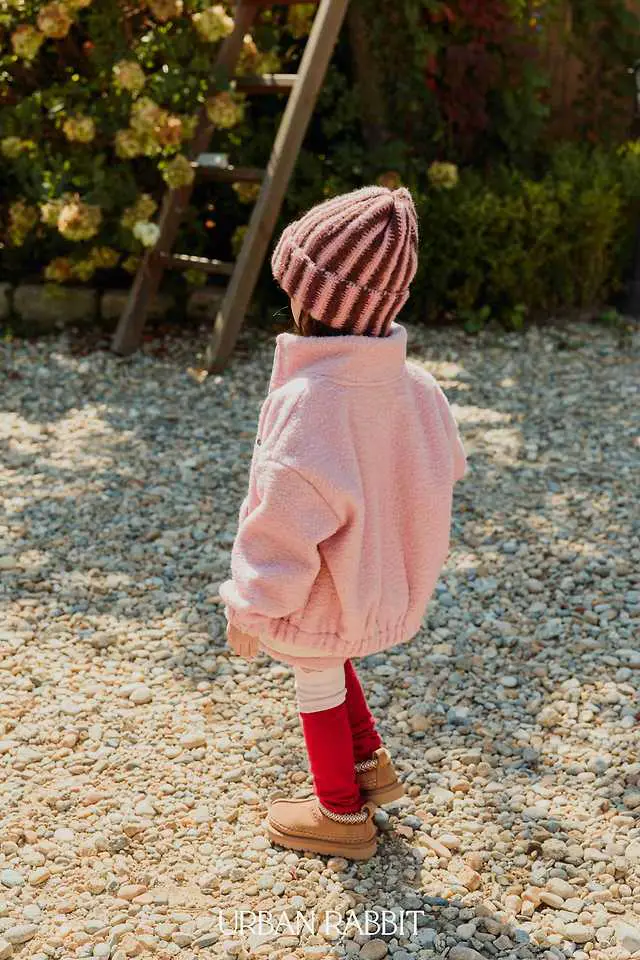 Curly Woolen Jacket by Urban Rabbit for Child - view 9