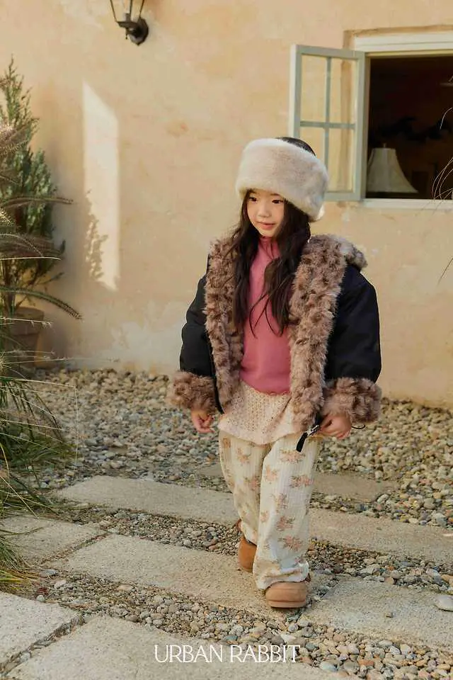 Knit Wrap Pants by Urban Rabbit for Child - view 12