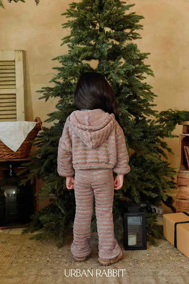 Choux Cream Bootcut Pants by Urban Rabbit for Child - view 12