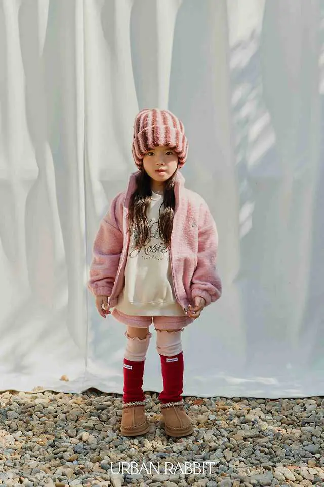 Curly Woolen Jacket by Urban Rabbit for Child - view 10