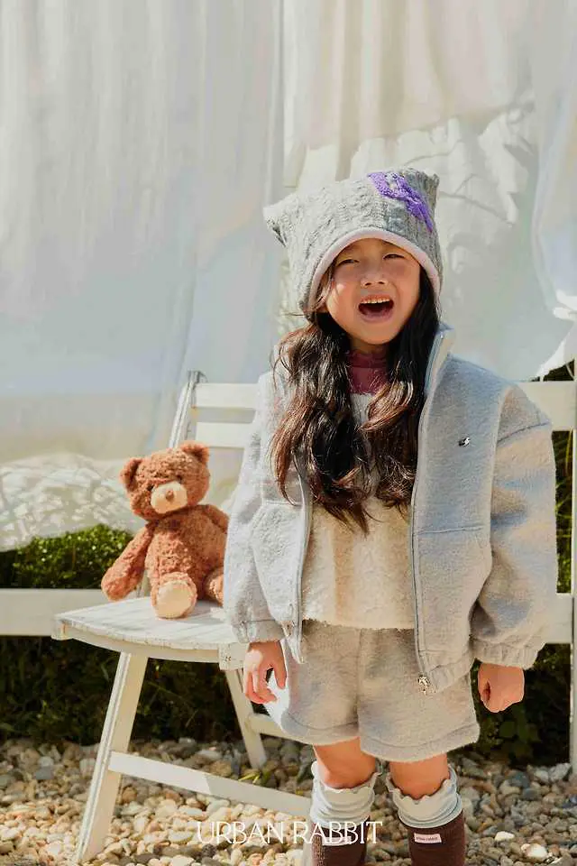 Curly Woolen Half Pants by Urban Rabbit for Child - view 9