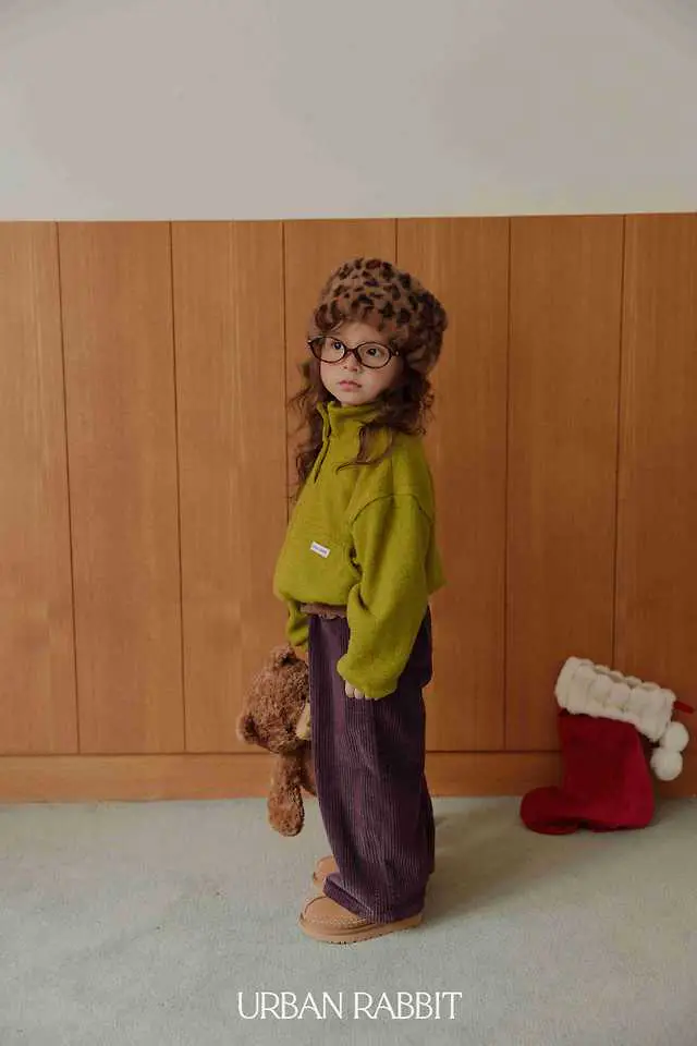 Knit Half Open Tee by Urban Rabbit for Child - view 6