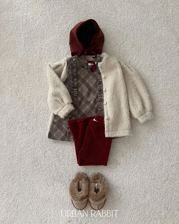 Puffer Long Cardigan by Urban Rabbit for Child - view 4
