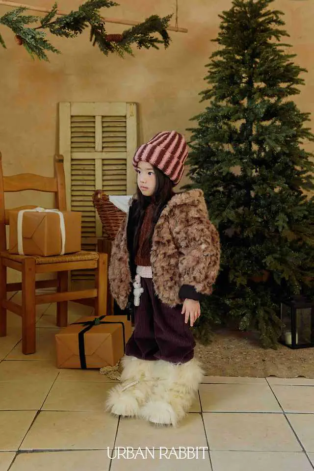 Check Layered Set by Urban Rabbit for Child - view 10