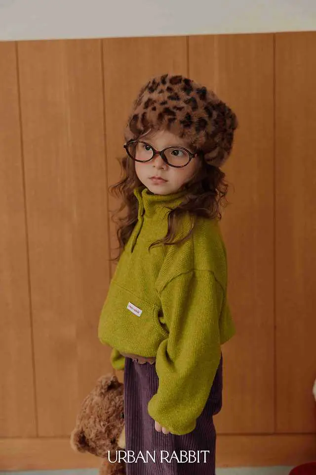 Knit Half Open Tee by Urban Rabbit for Child - view 8