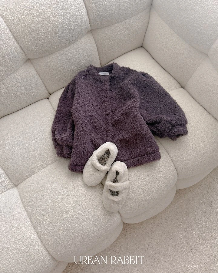 Puffer Long Cardigan by Urban Rabbit for Child - view 5