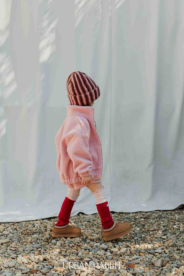 Voluminous Color Contrast Socks by Urban Rabbit for Child - view 12
