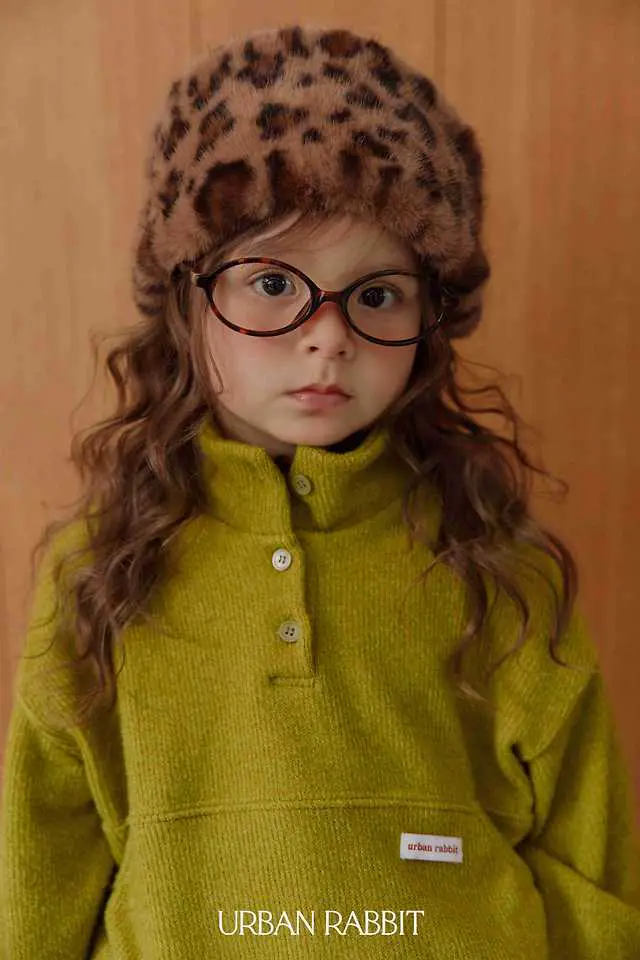 Knit Half Open Tee by Urban Rabbit for Child - view 9