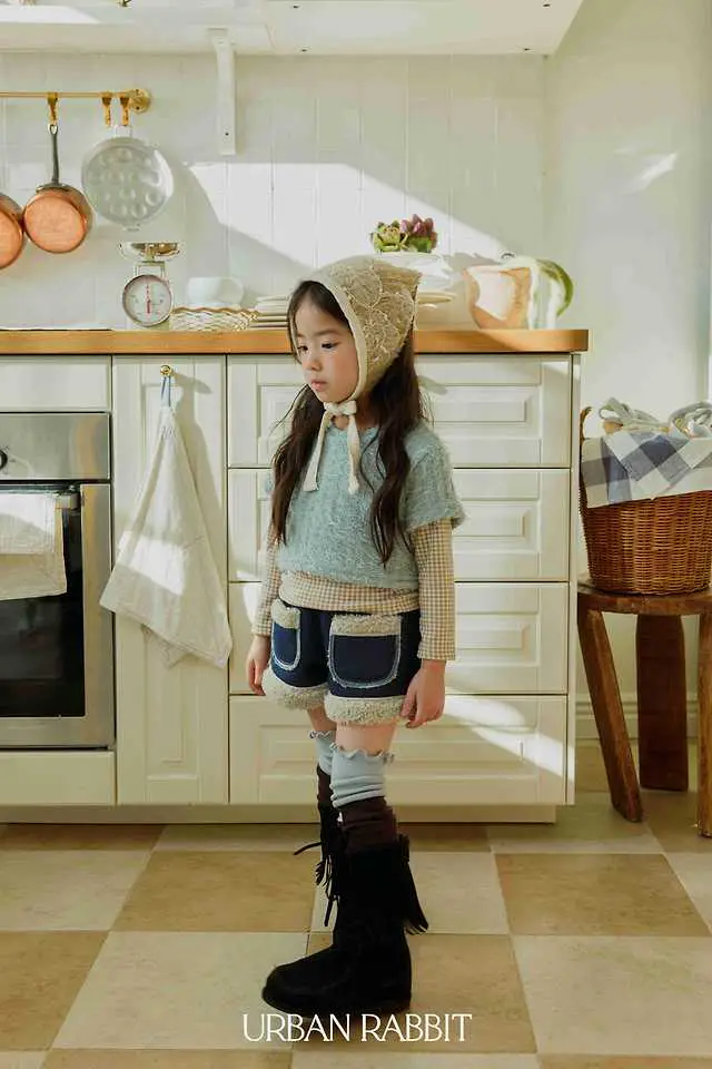 Mustang Denim Shorts by Urban Rabbit for Child - view 7