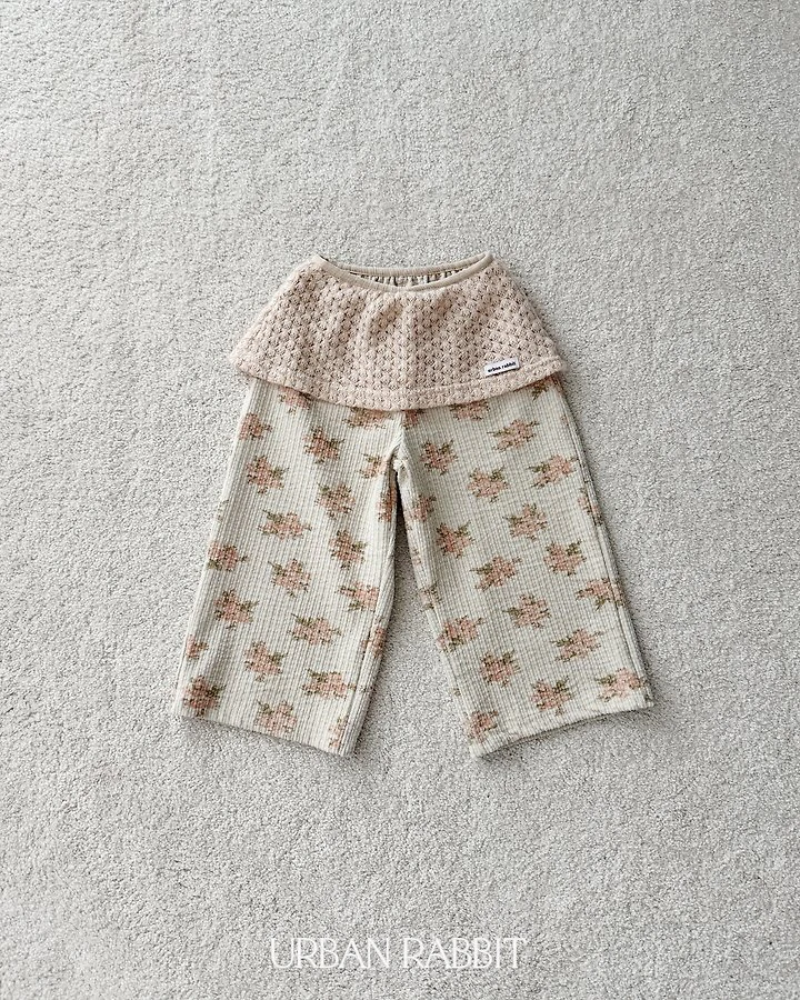 Knit Wrap Pants by Urban Rabbit for Child - view 1