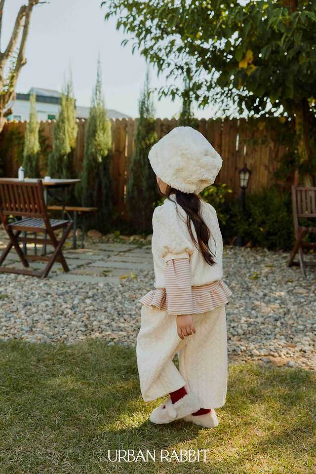 Loose Fit Frill Long Tee by Urban Rabbit for Child - view 12