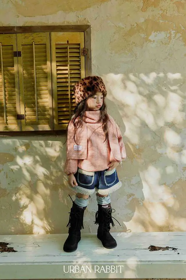 Twisted Long Muffler Set by Urban Rabbit for Child - view 9