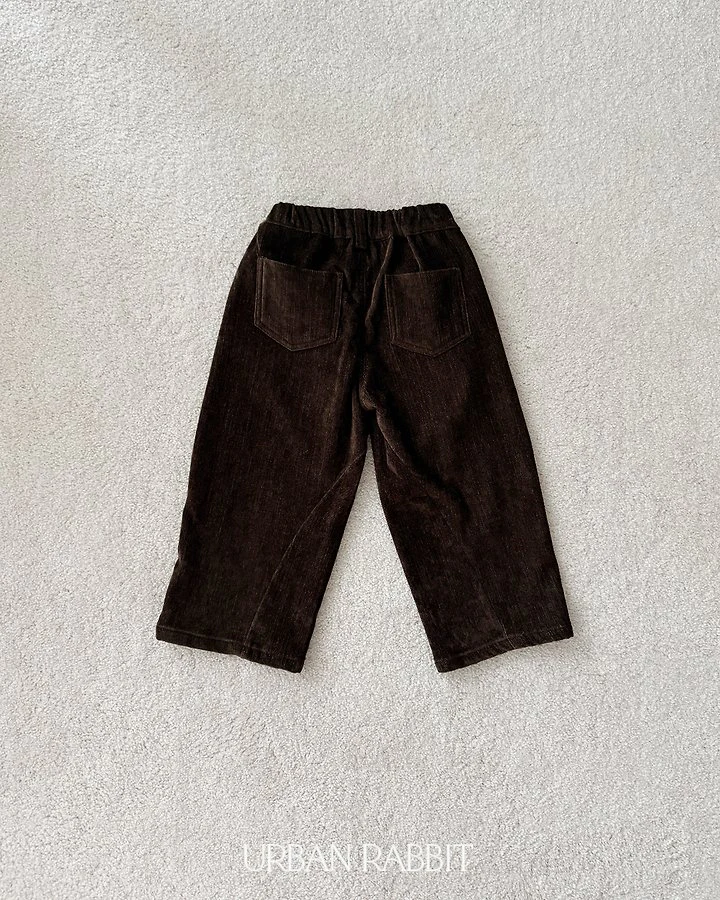 Fleeced Denim Barrel Pants by Urban Rabbit for Child - view 7