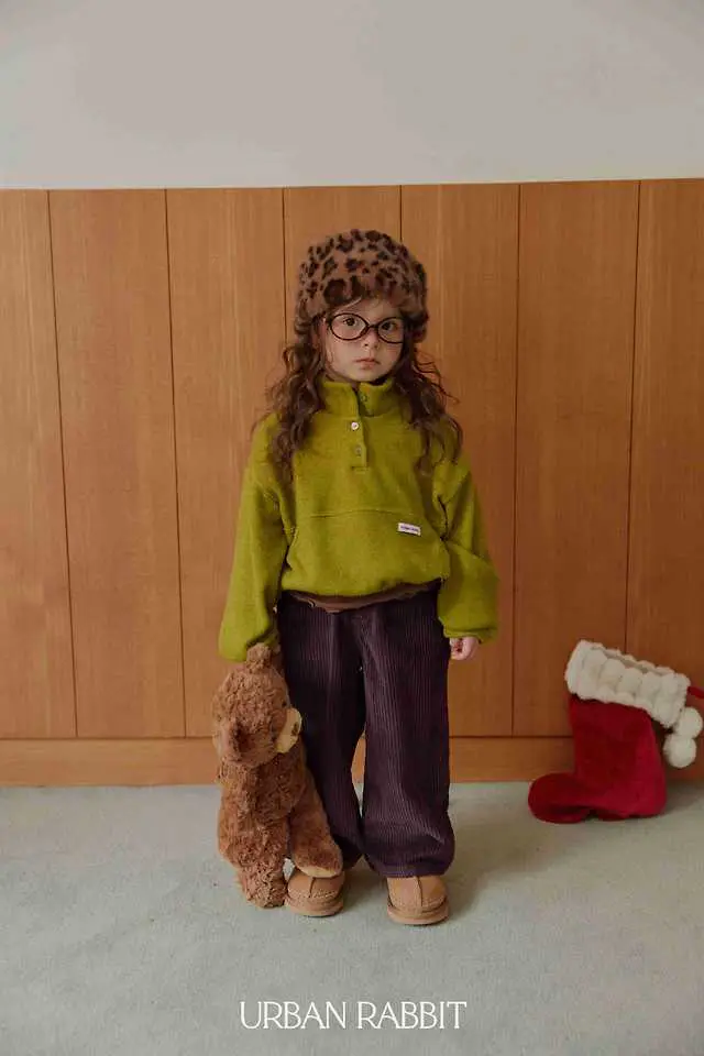 Sugar Pie Corduroy Pants by Urban Rabbit for Child - view 4