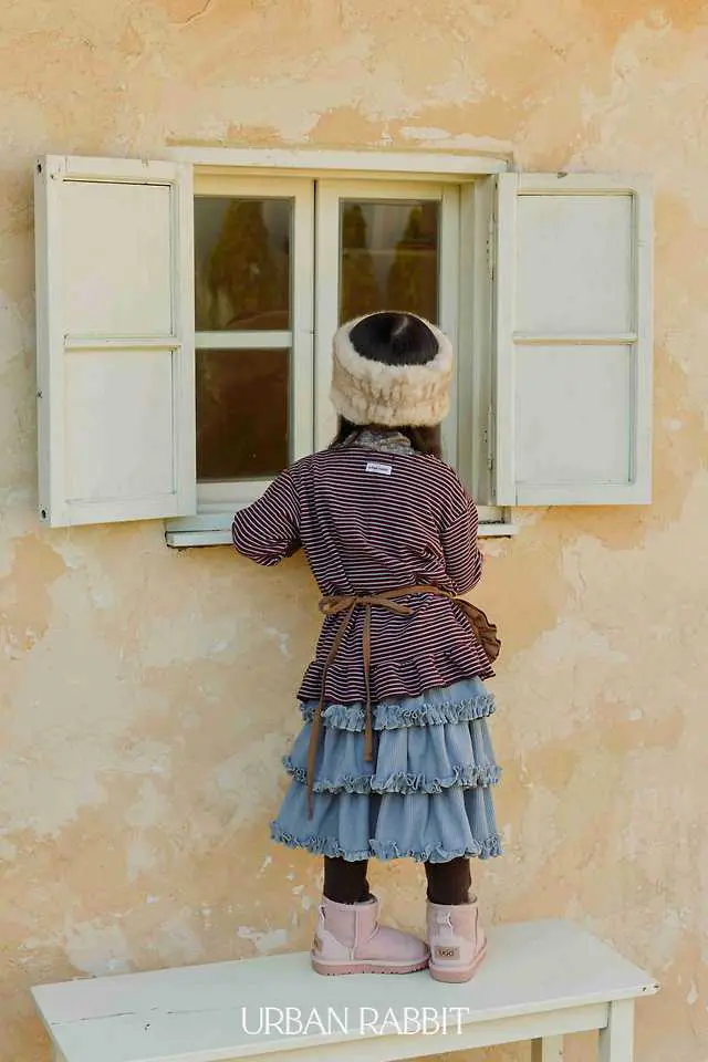 Frill Cancan Long Skirt by Urban Rabbit for Child - view 12