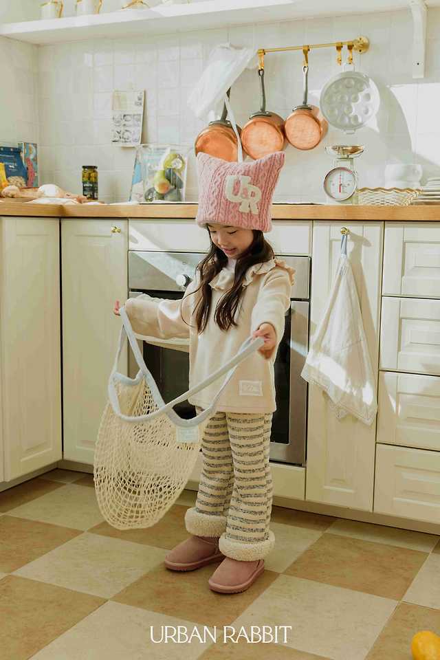 Choux Cream Bootcut Pants by Urban Rabbit for Child - view 4