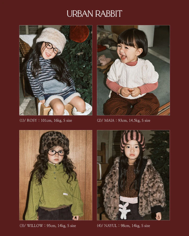 Curly Woolen Jacket by Urban Rabbit for Child - view 2