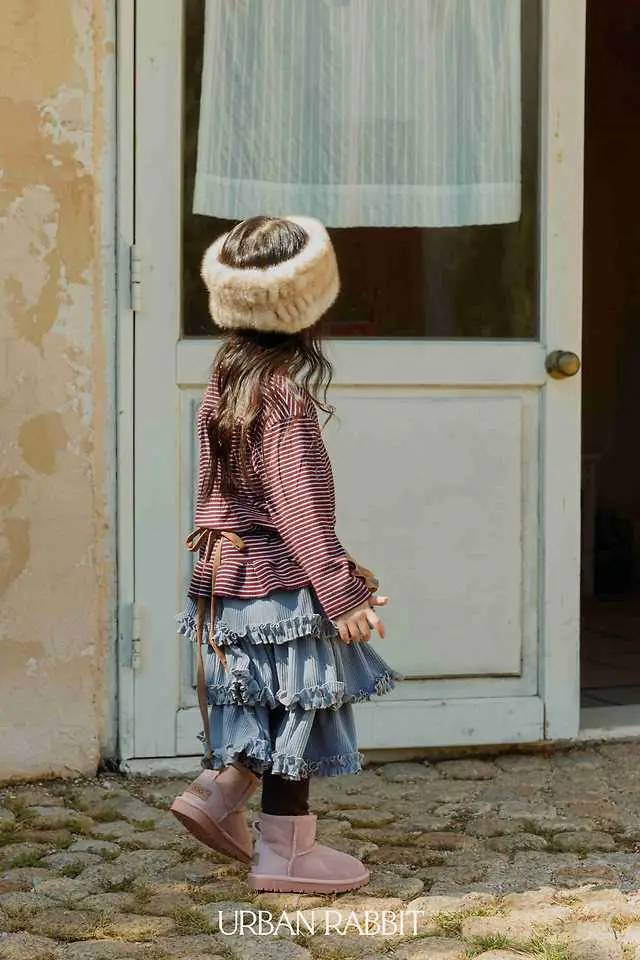 Frill Cancan Long Skirt by Urban Rabbit for Child - view 10
