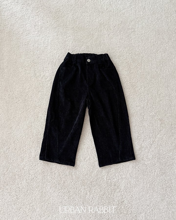 Fleeced Denim Barrel Pants by Urban Rabbit for Child - view 8