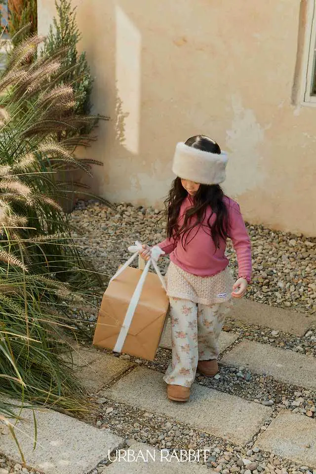Knit Wrap Pants by Urban Rabbit for Child - view 4