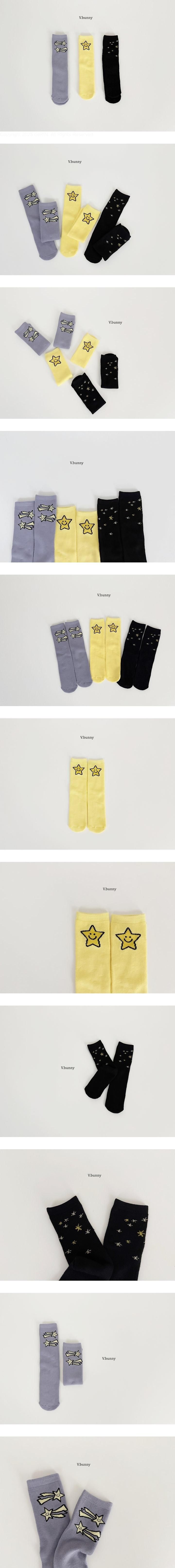 Shooting Star Socks Set by V Bunny for Child - view 1