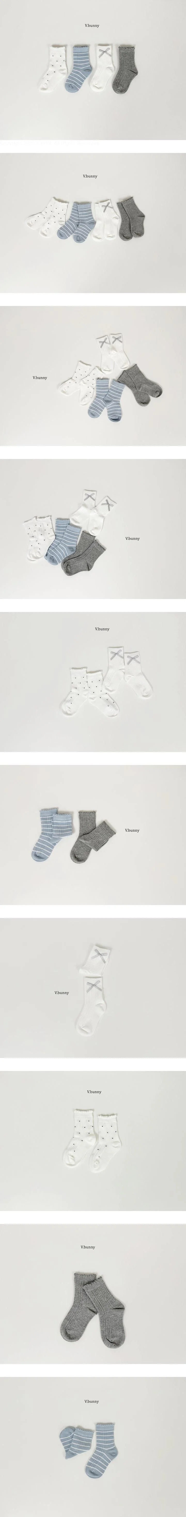 Cream Soda Socks Set by V Bunny for Child - view 1