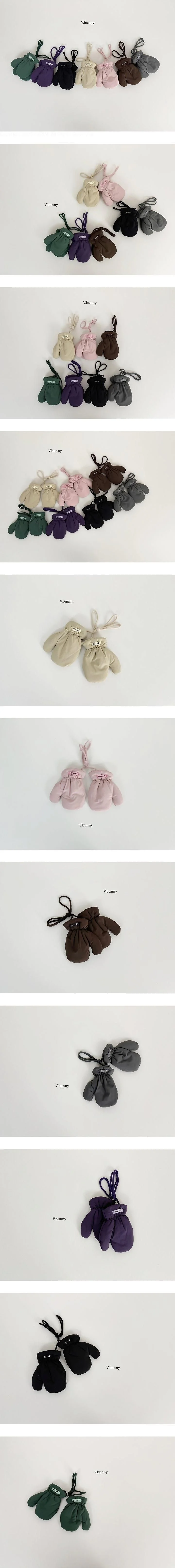 B Padded Gloves by V Bunny for Child unisex - view 1
