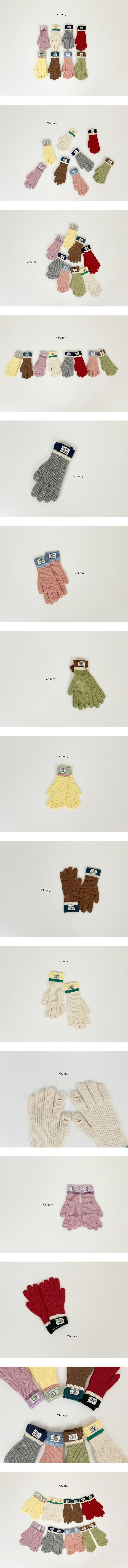 Block Gloves by V Bunny for Child unisex - view 1