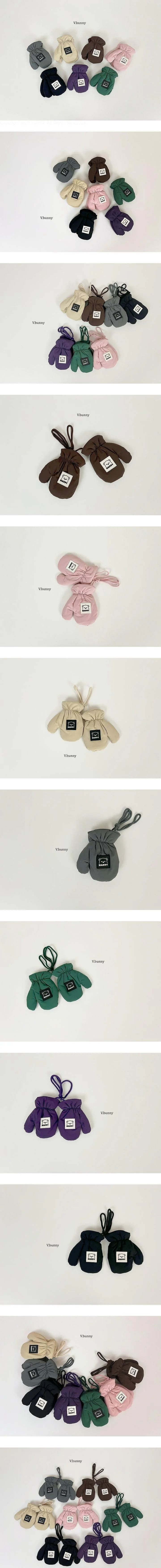 Happy Bear Gloves by V Bunny for Child unisex - view 1