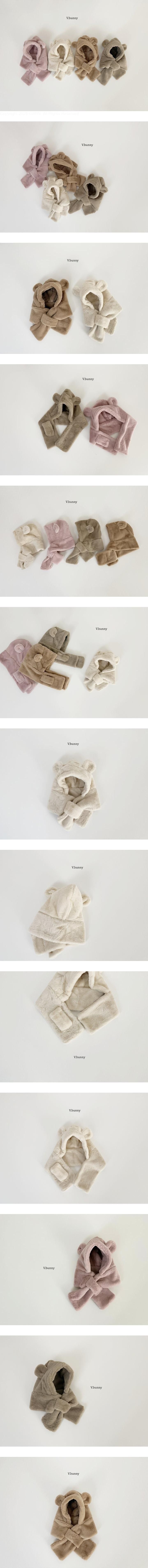 Teddy Bear Muffler by V Bunny for Child unisex - view 1