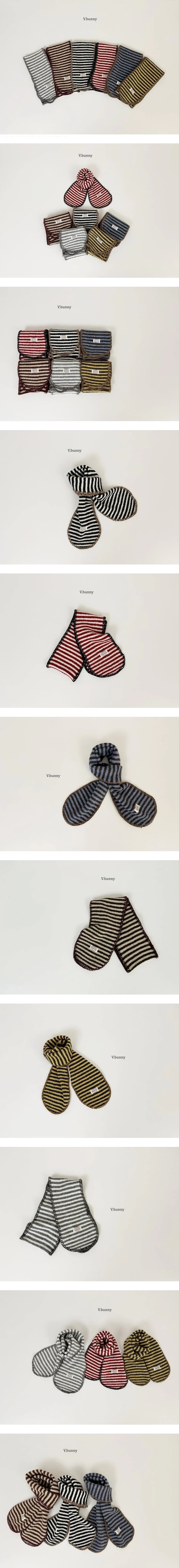 Marron Muffler by V Bunny for Child - view 1